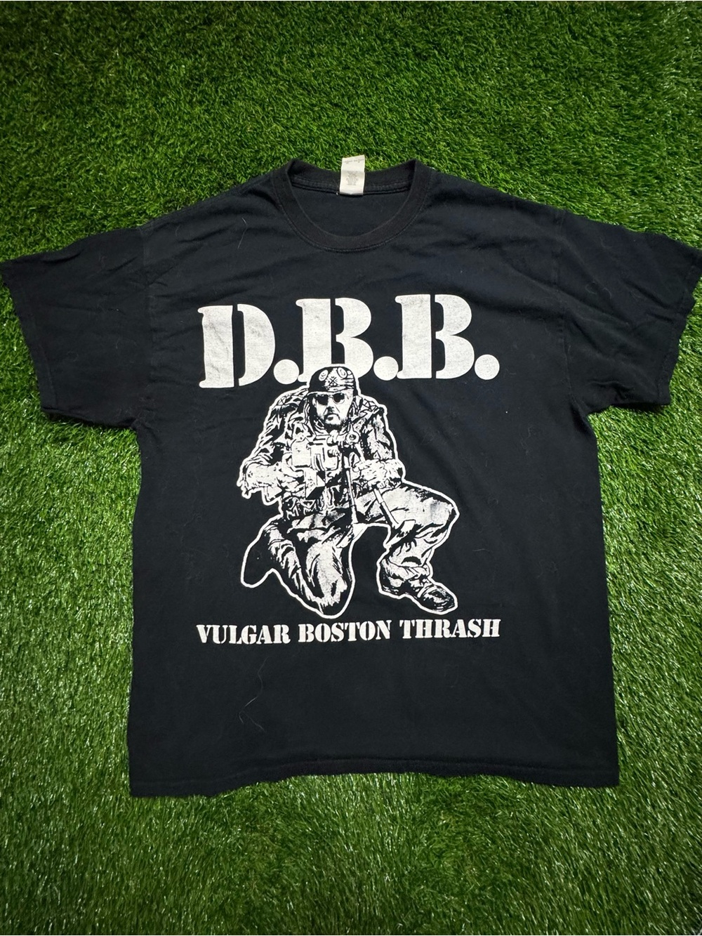 DBB Vulgar Boston Thrash Shirt L Rare Underground Metal Tee